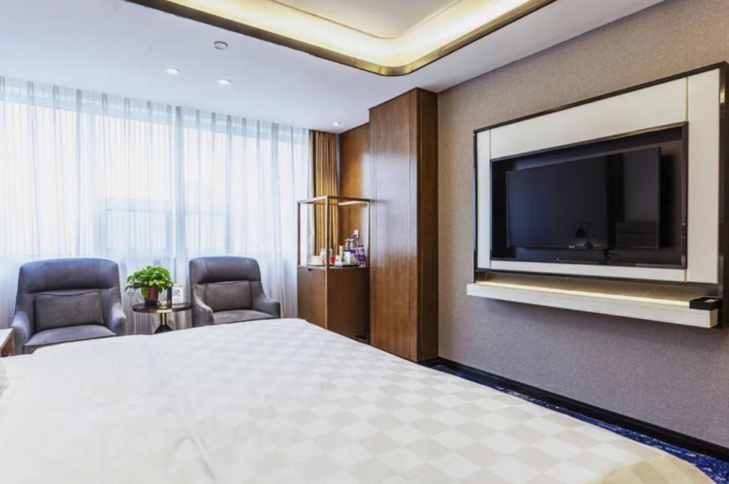 Linyi Blue Horizon Intenational Hotel Exterior photo
