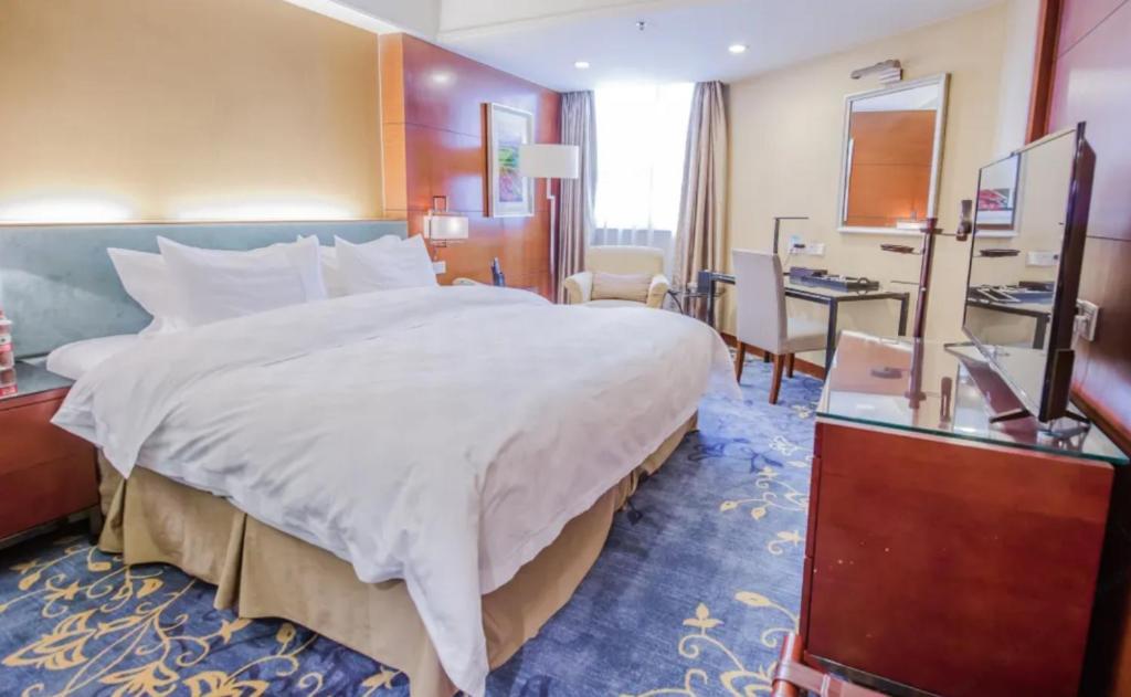 Linyi Blue Horizon Intenational Hotel Exterior photo