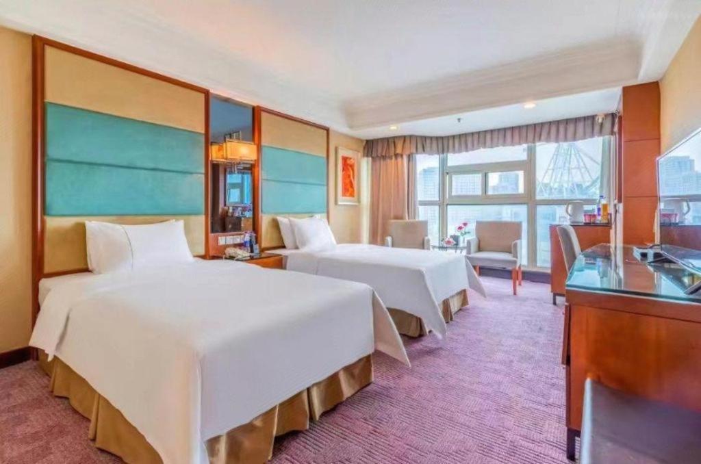 Linyi Blue Horizon Intenational Hotel Exterior photo
