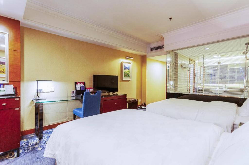 Linyi Blue Horizon Intenational Hotel Exterior photo